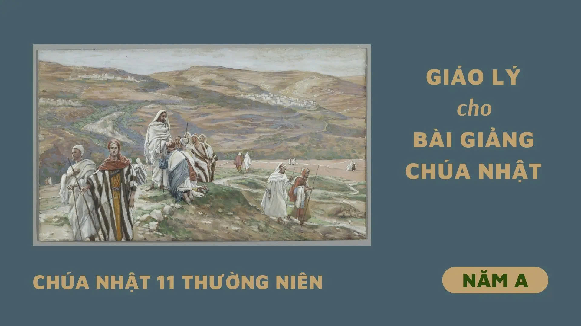 Giáo lý cho bài giảng Chúa nhật 11 Thường niên - Năm A