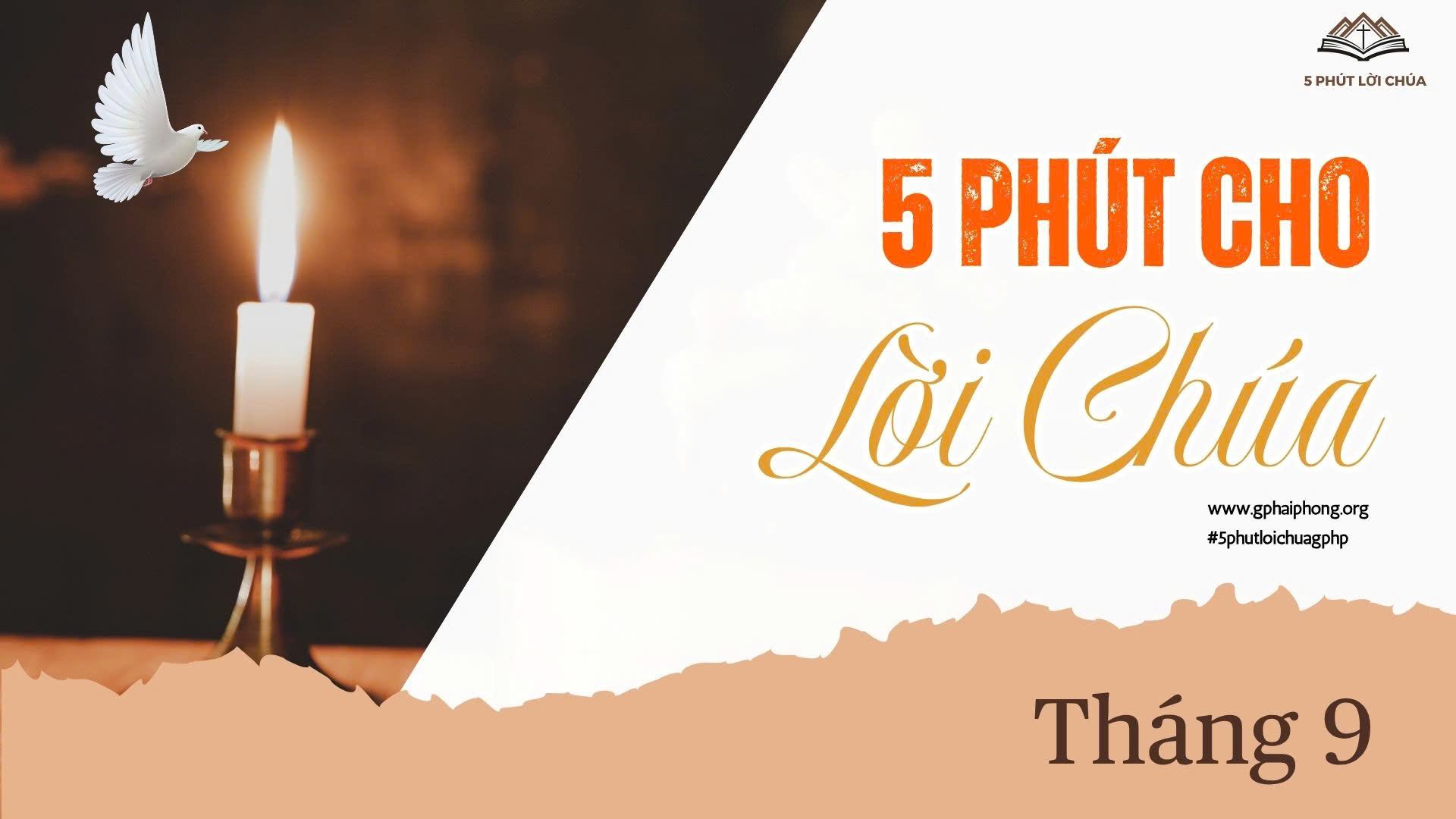 5 phút mỗi ngày cho Lời Chúa (tháng 09/2026)