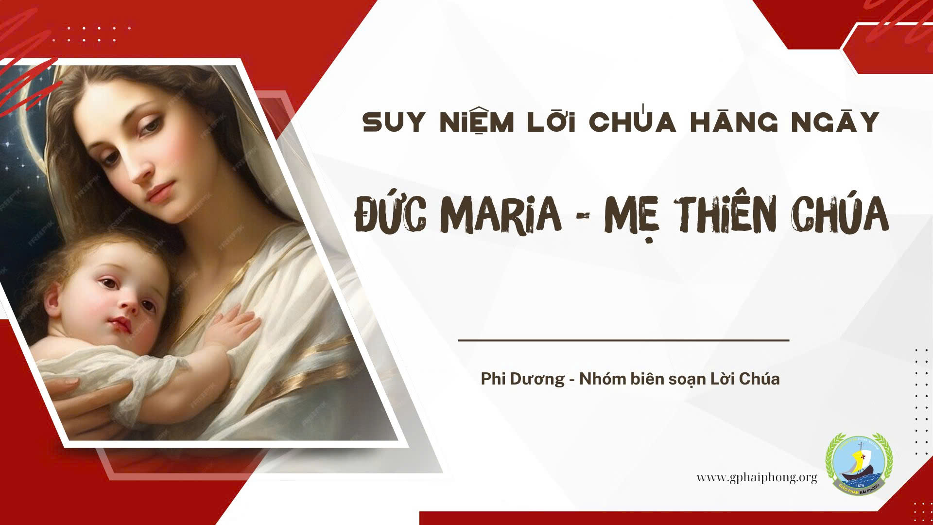 Suy Niệm Lời Chúa Hàng Ngày | Lễ Đức Maria Mẹ Thiên Chúa | (01/01)