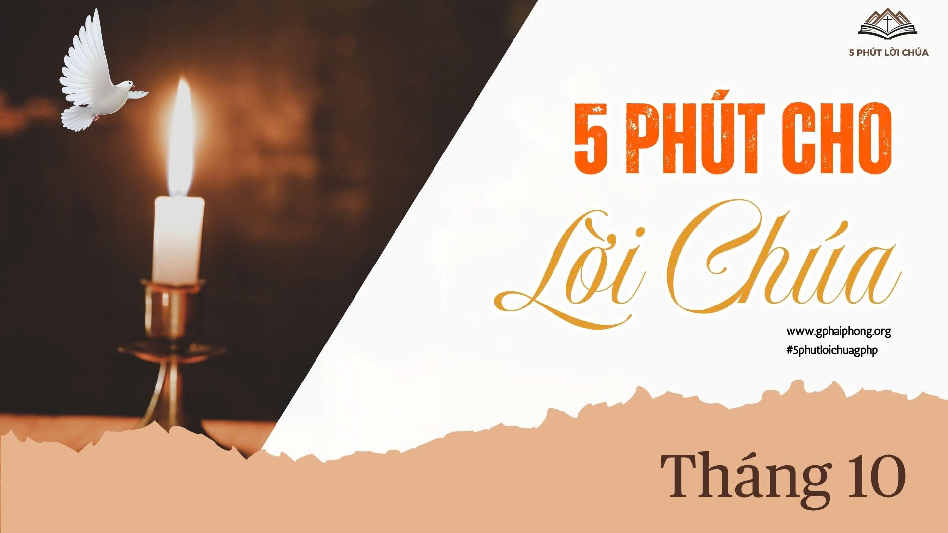 5 phút mỗi ngày cho Lời Chúa (tháng 10/2026)