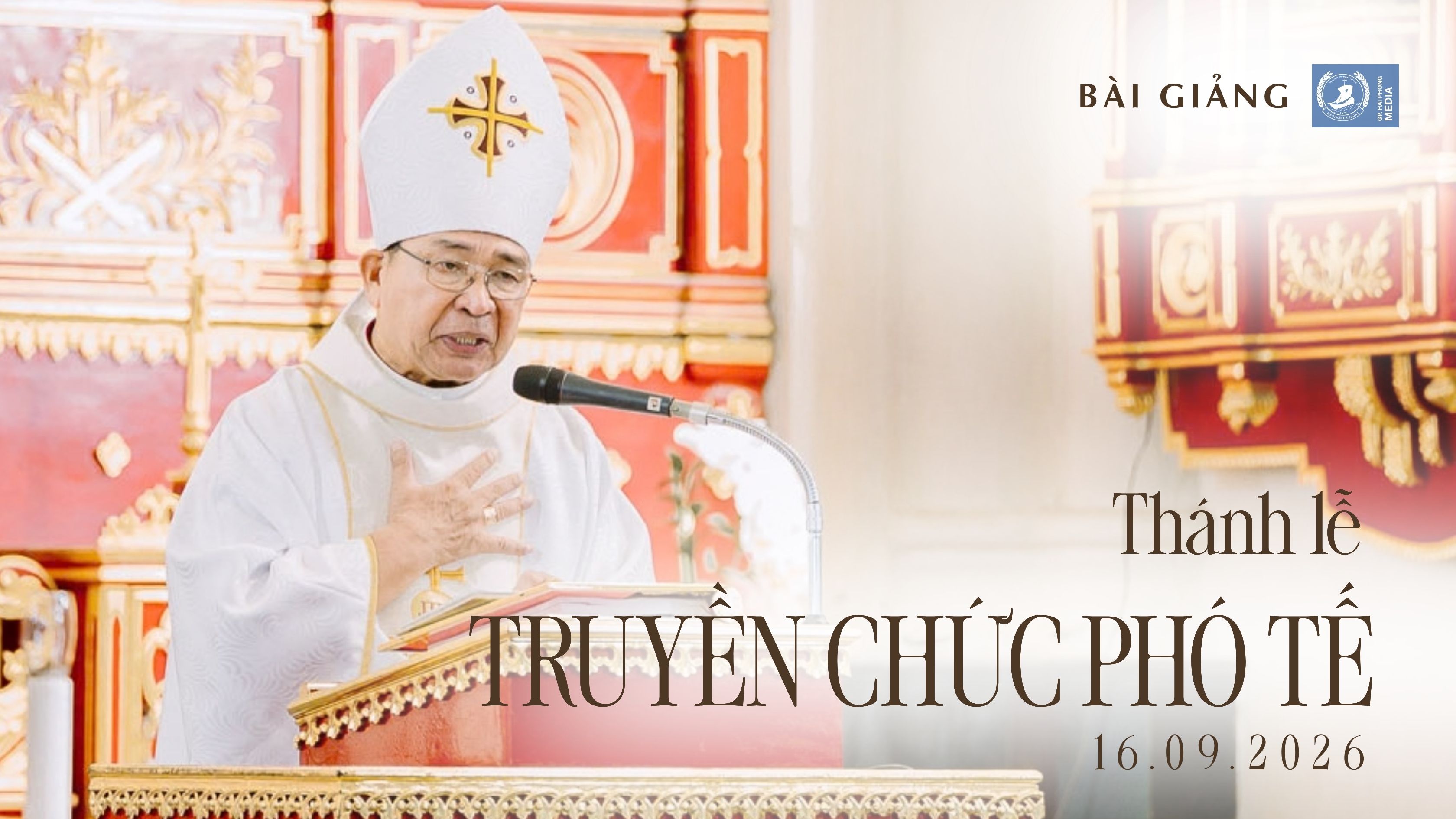 Bài giảng của Đức cha Vinhsơn trong Thánh lễ Truyền chức Phó tế 2026