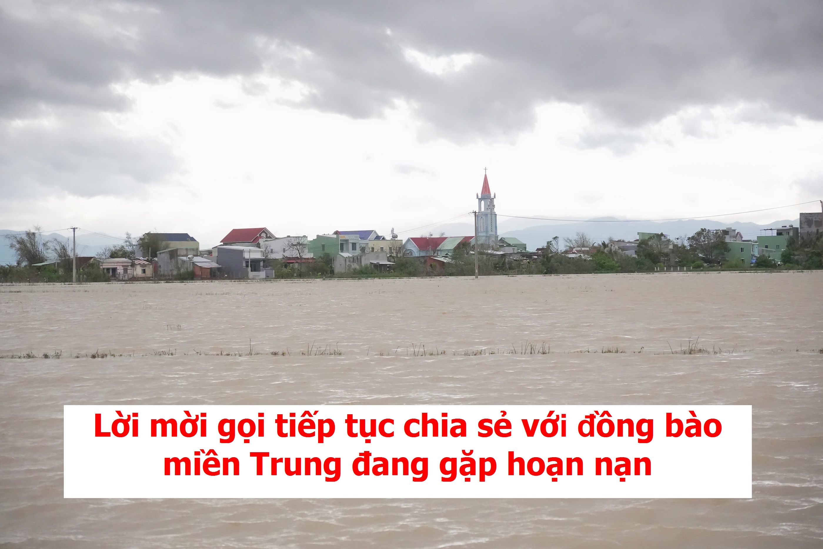 Ban Bác ái: Lời mời gọi tiếp tục chia sẻ với đồng bào miền Trung đang gặp hoạn nạn
