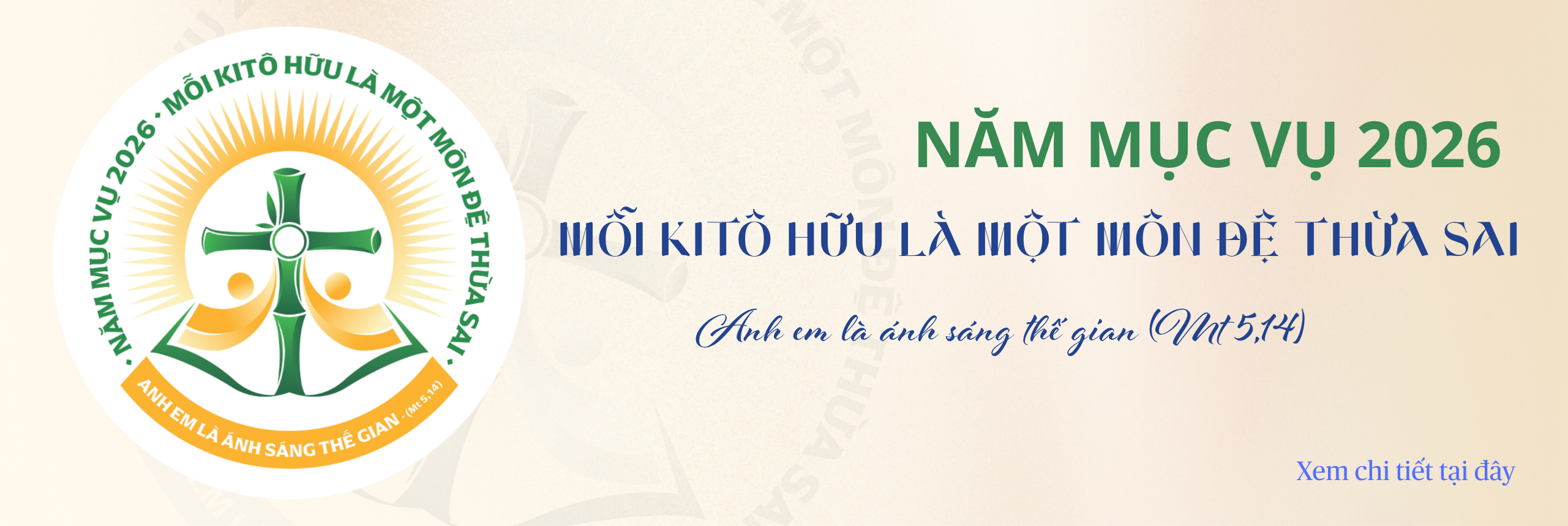 Năm Mục vụ 2026