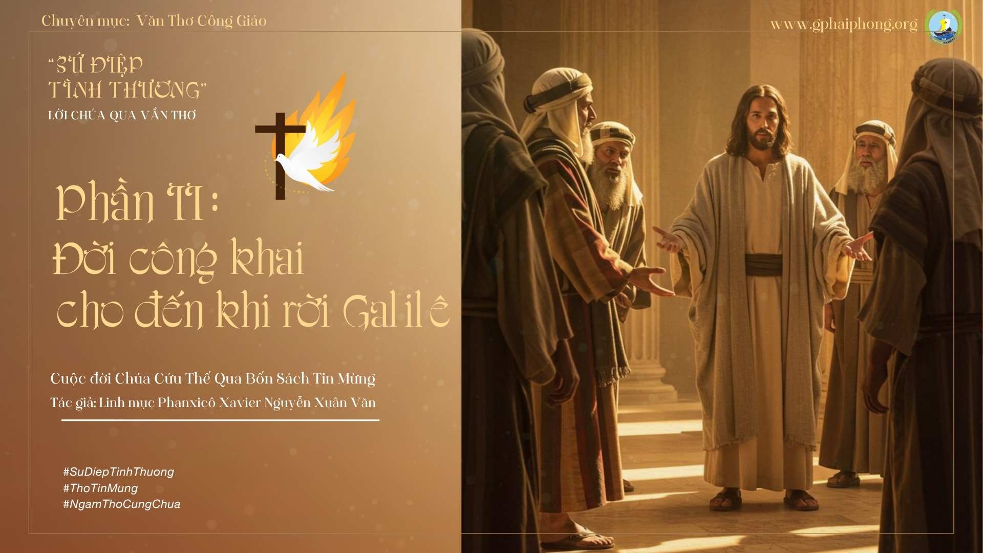 Bài 67 : Ngâm thơ "Sạch bề ngoài và bề trong"_Trích Sứ điệp Tình thương-Lm Fx Nguyễn Xuân Văn