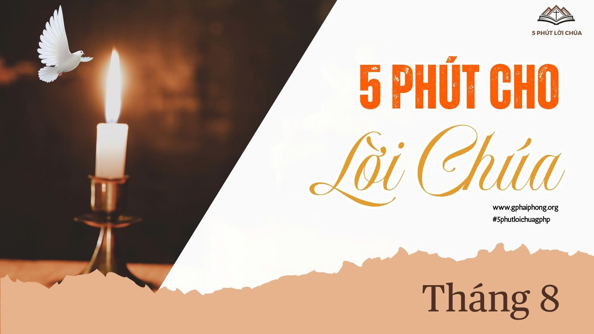 5 phút mỗi ngày cho Lời Chúa (tháng 08/2026)