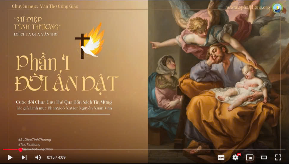 Bài 15: Ngâm thơ "Trốn sang Ai Cập"-Trích Sứ Điệp Tình Thương-Lm Fx Nguyễn Xuân Văn