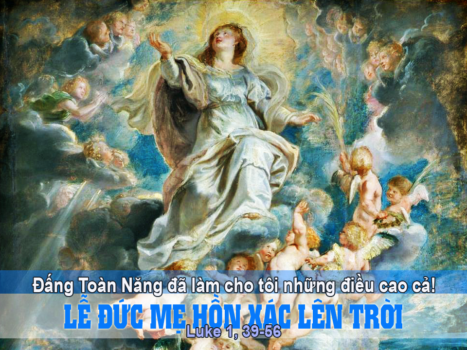 Bài đọc Lễ Đức Mẹ Hồn Xác lên trời
