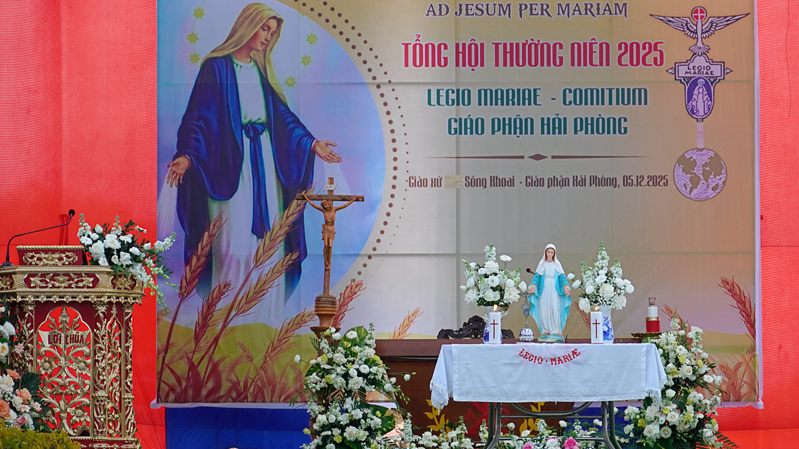 Thánh lễ tạ ơn ngày Tổng hội thường niên Comitium – Giáo phận Hải Phòng tại Giáo xứ Sông Khoai