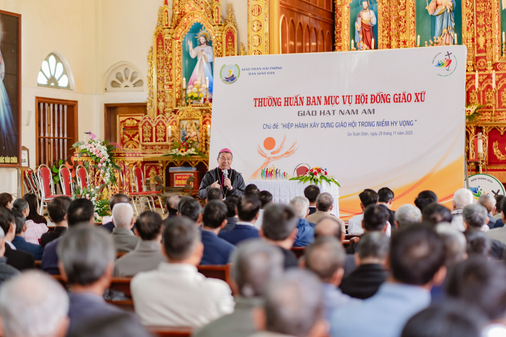 Ban Giáo dân thường huấn Hội đồng Mục vụ giáo xứ tại Giáo hạt Nam Am