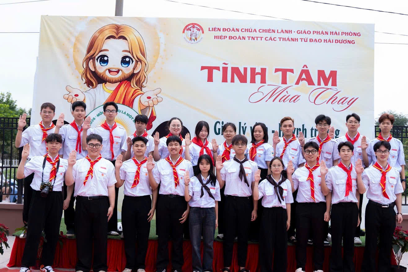 Hiệp đoàn TNTT hạt Hải Dương: Tĩnh tâm Mùa Chay thánh