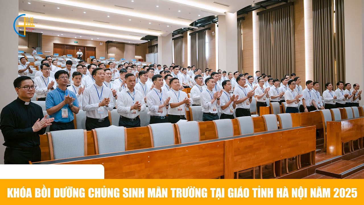 Khóa bồi dưỡng Chủng sinh mãn trường tại Giáo tỉnh Hà Nội năm 2025