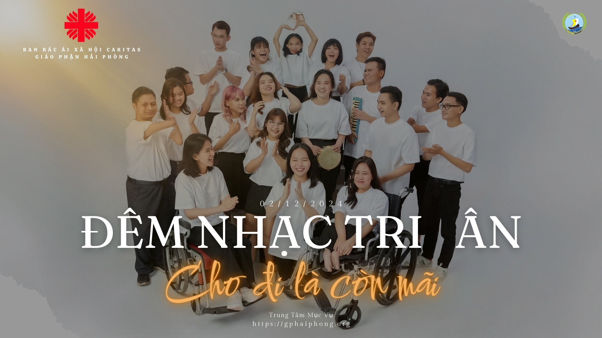 Trực tiếp: Đêm Nhạc Tri Ân : Cho Đi Là Còn Mãi tại TTMV Giáo Phận Hải Phòng |19h30- 02 -12-2024|